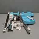 Kidzlane Toy Vacuum Cleaner for Toddlers – Real Working Kids Vacuum with Suction, Cordless Pretend Play Dyson-Style Vacuum Toy, Rechargeable, Multiple Cleaning Modes, Learning & Role-Play Fun