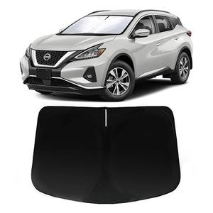 PAIMOHO Windshield Sun Shade for Nissan Murano 2015-2024, Car Front Window Sunshade with 240T Sun Visor Protector Blocks UV Rays Heat Sun Shield Accessories