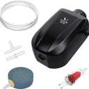 Uniclife Aquarium Air Pump Dual Outlet Fish Tank Aerator with Accessories for 5-200 Gallon Tank