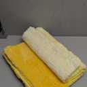 OLANLY Bathroom Runner Rugs 47x17, Extra Soft Absorbent Microfiber Bath Rugs, Rubber Backing, Quick Dry, Machine Washable Bath Mats for Bathroom Floor, Tub and Shower, Home Decor Accessories, Yellow