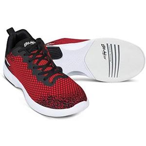 KR Strikeforce Aviator Mens Athletic Bowling Shoes with Fixed Heel and Slide Pads for Right or Left Handed Bowlers Size 7.5