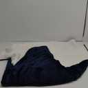 Bedsure Sherpa Fleece Throw Blanket for Couch - Thick and Warm, Soft Fuzzy Plush Throw Blanket for Winter, Navy, 50x60 Inches