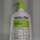 AmLactin Daily Nourish Therapeutic Body Lotion for Dry Skin - No-Scrub Exfoliator and Moisturizer 12% Lactic Acid Lotion, 14.1 oz 