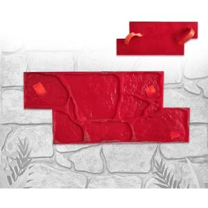 Concrete Stamps Realistic Concrete Texture Mat Concrete Seamless Stamp Mat Polyurethane Stamps Concrete Texture Skin Provides Natural-Looking Textures on Walls or Ground Concrete Molds