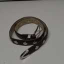 JASGOOD Women Leather Belt Fashion Studded Belt Ladies Punk Belt Vintage Leather Belt for Jeans Dress