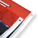 2 Pcs 250 Anniversary Fan Flag,Blessings America USA Flag 250th,1776-2026 Commemorative,4th of July Anniversary Celebration,with Eagle Design,Half Fan Flag Patriotic Holiday decorations,3 x 6 Ft.