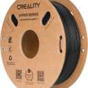 Creality Hyper PLA 3D Printer Filament, PLA Filament 1.75mm, Designed for High Speed 30-600mm/s, Dimensional Accuracy  0.03 mm, Fit Most 3D Printers, 1kg Spool (2.2lbs) (PLA-Black)