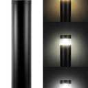 LED Bollard Landscape Light 6.3" Diameter, 20W, 39" Height, 3CCT 3000K/4000K/5000K, 120-277V Outdoor Pathway & Garden Light, IP65 Waterproof, for Driveways & Commercial Landscape, Size 39", Diameter 6.3"