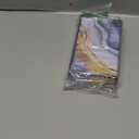 6 PCS Polaroid Film Photo Frame Ornaments 3.5 * 4.25inch Polaroid Picture Frame Display With Writing Space,Double-Sided instax mini Frame For Christmas Tree Decor, Hanging Mini Photo Frame Ornaments For Kids (Gold)