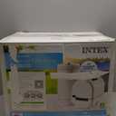 INTEX C2500 Krystal Clear Cartridge Filter Pump for Above Ground Pools: 2500 GPH Pump Flow Rate  Improved Circulation and Filtration  Easy Installation  Improved Water Clarity  Easy-to-Clean