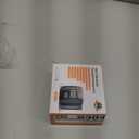 Wrist Blood Pressure Monitor, Rechargeable Blood Pressure Cuff with Large LED Screen  2 * 99 Sets of Memory, OneButton Turn On/Off Voice & Switch User