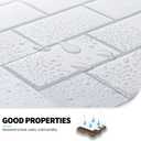 Art3d Premium 10-Sheet Peel and Stick Tile Backsplash - 12"x12" for Kitchen , Bright White
