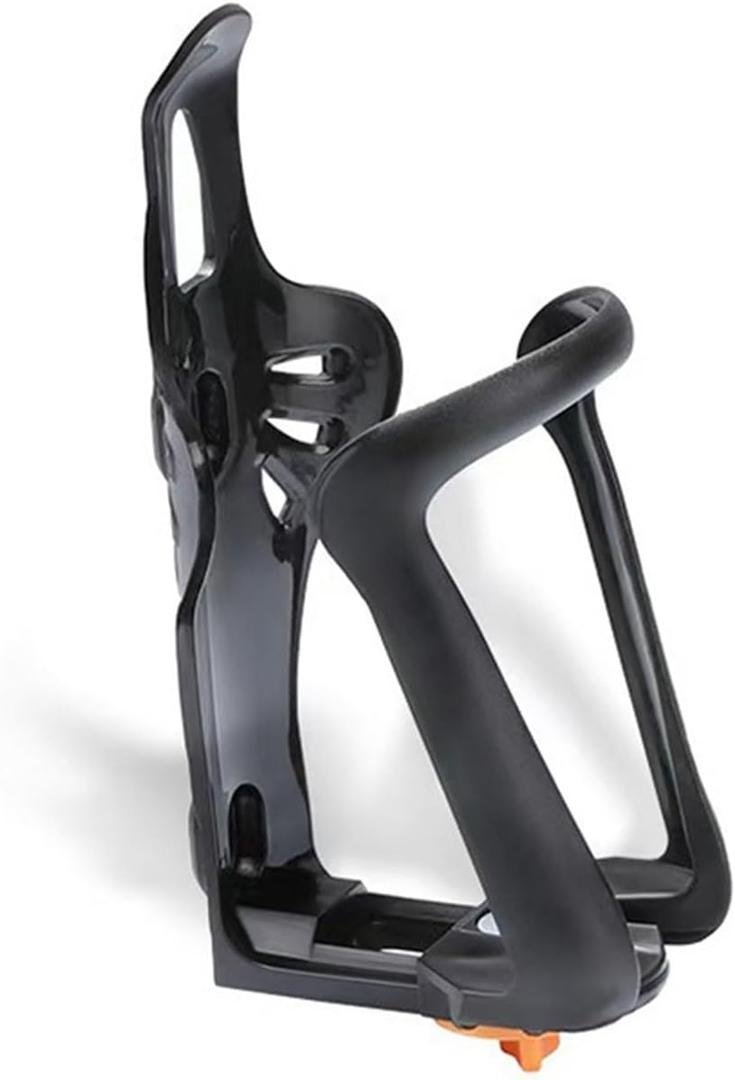 Cross-Border New Bicycle Mountain Bike Bicycle Plastic Water Kettle Rack Adjustable Water Cup Rack Riding Equipment Accessories(Black)