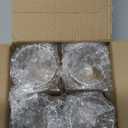 Gute 2.7 OZ Espresso Cups Set of 4,Double Walled Glass Espresso Cups,Italian Style Clear Doppio Cups for Espresso Lovers,Espresso Accessories Small Double Wall Expresso Coffee Cup