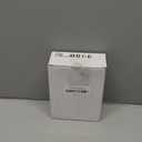 ProCase Travel Size Jewelry Box, Medium Portable Seashell-Shaped Jewelry Case, 2 Layer Jewelry Organizer in PU Leather for Women -Black (Medium - No Mirror)