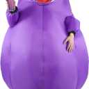Inflatable Grimace Costume, Halloween Funny Full Body Purple Grimace Blow up Adult Mascot Suit Cosplay Party for Men Women