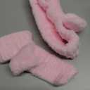 WSYUB Pink Spa Headband and Wristband Set for Face Washing