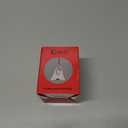 Klikel Christmas Bell - Silver Ornament with Angel Wing and Heart Charms - Its A Wonderful Life Bell for Christmas Tree