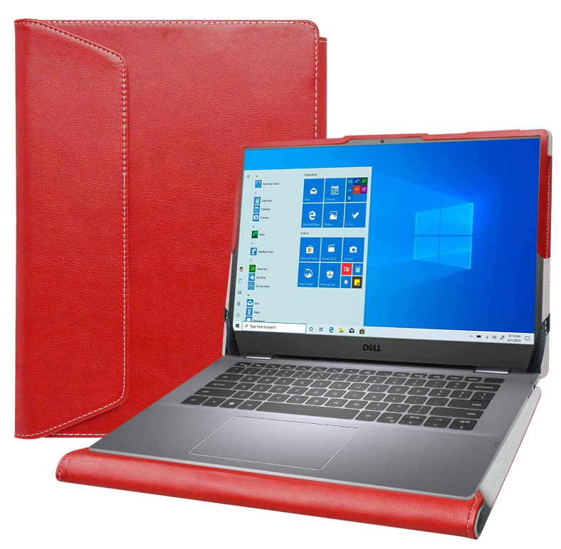 Alapmk Protective Case for Lenovo ThinkPad T14s/T490s Laptop, 14 Inch, Red