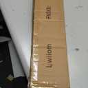 Antique Bronze Disc Curtain Rods, 48-84 Inches Window Curtain Rod,Adjustable Room Darkening Drapery Rod with Aluminum Finials and Brackets,Wrap Around Design