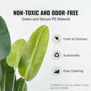 VEVOR Artificial Bird of Paradise Tree, 5 FT Tall Faux Plant, PE Material & Anti-Tip Tilt Protection Low-Maintenance Plant, Lifelike Green Fake Tree for Home Office Warehouse Decor Indoor Outdoor