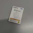 Air Tracker Tags 4 Pack Key Tracker Works with Find My (iOS only), Luggage Tracker, Tag Locator for Keys, Backpack, Wallet, Replaceable Battery, Waterproof