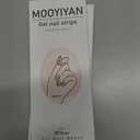 2 x Semi Cured Gel Nail Strips|Works with Any UV/LED Lamps|20 Pcs Gel Nail Stickers|Long-Lasting Two Weeks and Easy to Apply & Remove|Pink Glitter