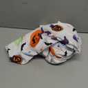 Christmas Crib Sheet for Baby Boys Girls 52 x 28 Inches Gift Fitted Crib Sheets for Standard Crib and Toddler Mattress, Baby Sheet Newborn Bedding Nursery Mattress Cover, White