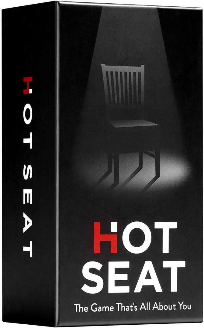HOT SEAT Party Game - The Family Card Game That's All About You - for Kids,Teens, College Students, Adults + Families - Perfect Christmas White Elephant Gifts, Stocking Stuffers + Board Games Night