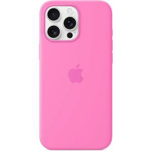 Apple iPhone 16 Pro Max Silicone Case with MagSafe and Camera Control: Lightweight Phone Case, Wireless Charging Compatible, Smooth Matte Finish; Peony