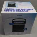 ICEMAN Dual-Size Ice Maker Countertop - Portable Ice Machine, Large and Small Ice Machine Maker with Self Cleaning, 9 Cubes in 7 Mins, 22lbs/24hrs, for Home, Kitchen, Office, Party, Ice Scoop Included