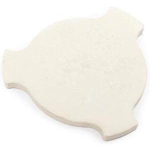17 Inch Heavy Duty Ceramic Pizza Stone, Heat Deflector Stone, Plate Setter, Heat Diffuser Plate Compatible for Char-Griller 6201, Fits 20" AKORN Kamado Grill, Large Big Green Egg and More