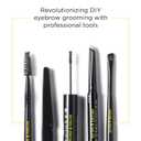 Arches and Halos Fine Bristle Tip Pen - Eyebrow Pencils for Women - Vegan Brow Pencil - Smudge-Proof, Buildable Formula - Warm Brown - 0.02 oz