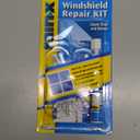 Rain-X 600001 Windshield Repair Kit - Quick and Easy Durable Resin Based Windshield Repair Kit for Chips and Cracks, Good for Round Damage Below 1" in Diameter and Cracks Smaller Than 12" in Length