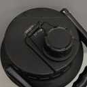 Sursip 1 Gallon Insulated Water Jug wtih Straw, Stainless Steel Large Sports one Gallon Water Bottle for Travel, Hiking, Camping 128 oz(Black)