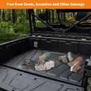 TPE Bed Mat Liners for CFMOTO Uforce 1000 XL 2019-2024, Rubber Rear Cargo Bed Mat All Weather Protection Slush Liner for CFMOTO Uforce 1000/1000 XL 2019-2024 Accessories