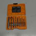 14Pcs Screw Extractor and Left Hand Drill Bits Set, Easy Out Screw Extractor Set, Broken Bolt Extractor Kit Bolt Remover, Reverse Cobalt HSS Steel Drill Bit for Remove Stripped Screws and Broken Bolts