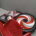 Radio Flyer Cyclone, For Ages 3-7, Arm-Powered Ride On, 16" Wheels, 360-degree Spins, Forward/Reverse Action, Ergonomic Seat & Frame, Comfort Hand Grips, Solid Steel, 69 lb Capacity, Kids Ride On Toys