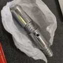 (2-Pack) 3/4" (.75) Threaded Tips Replacement for Extension Poles Repairing, Push Broom Handle Threaded End