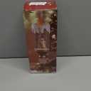 Snow Globe Candle Lights, Christmas Snow Globe Lantern with Music USB Lined Operated,Swirling and Glittering 10.5" Flameless Candles for Christmas Decorations Indoor (Santa Claus)