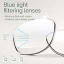 MIGSIR Blue Light Blocking Glasses for Computer Gaming, Fashion Fake Helps Reduce Screen Fatigue Eyeglasses for Women Men