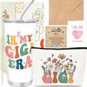 Gigi Gifts for Grandma Nana - Gigi Gifts for Women, 20 oz Tumbler Makeup Bag Bracelet Card Gift Set, Unique Best Mother's Day Christmas Birthday Gift Ideas for Grandma