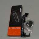 A-Premium Rear Right Passenger Side Exterior Door Handle Compatible with Toyota Camry 2012-2017, Without Keyhole Smooth Black