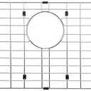 Serene Valley 25-1/4" X 12-1/2“ Sink Grid, Rear Drain with Corner Radius 1-1/2", NLW2513R