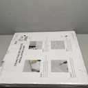 STICKGOO PVC Ceiling Tiles, 2'x2' Glue Up Ceiling Panel White to Prevent Breakage Cover 48 Sq. Ft, Pack of 12 Tiles