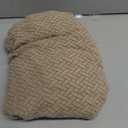 Yoovat Couch Cushion Covers for Sofa Couch Covers Wear-Resistant Universal Sofa Cover Washable Stretch for Sectional Slipcovers (Texture-Light Coffee,Extra Large Single Seat Cover)