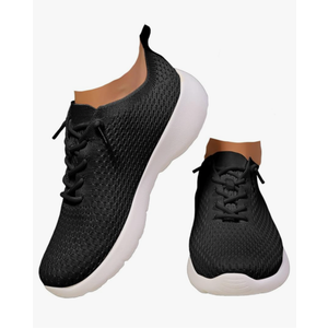 Bobbie Brooks Sneakers Womens Size 10 Mesh Black New