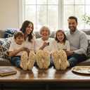 Zoooyawn 6 Pairs Passover Matzah Socks Bulk for Jewish Gifts Pesach and Seder Holiday Party Accessories for Adults Novelty Socks for Afikomen Reward