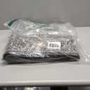 Collive Kitchen Mats for Floor 2PCS, Cushioned Anti Fatigue Mat Non Slip Waterproof Kitchens Sink Rug, Vintage Spring Floral Rugs Comfort Standing Mat for Laundry, Desk, Bar, Office, Black (17.3"x47"+17.3"x29")