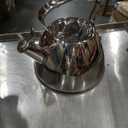 All-Clad Specialty Stainless Steel Tea Kettle 2 Quart Induction Pots and Pans, Cookware Silver